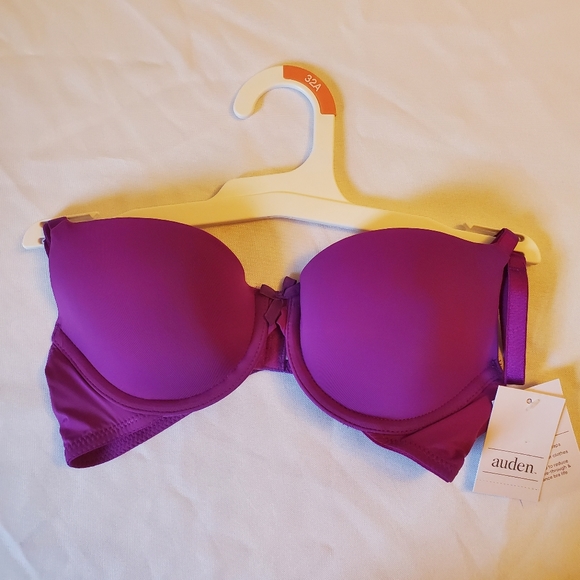 Everyday Lightly Lined Demi T-Shirt Bra, Purple, Size 32 A - Picture 6 of 6